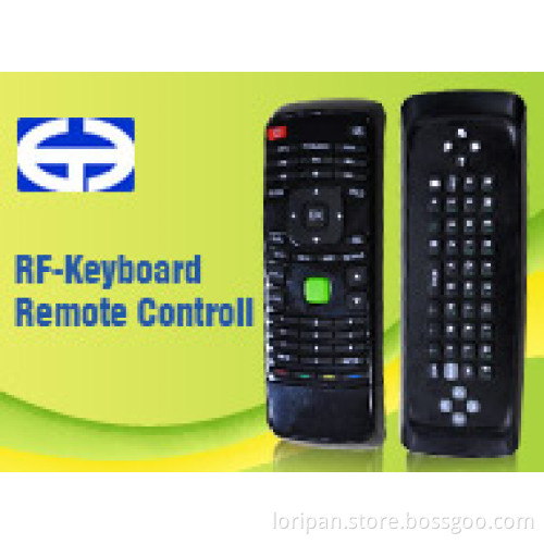 Excllent Double-Sides Air Mouse/ Remote Control for TV/STB/ DVD with Mini Keyboard